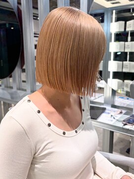 ハイトーン/韓国/ボブ/髪質改善/縮毛矯正/岐阜s28