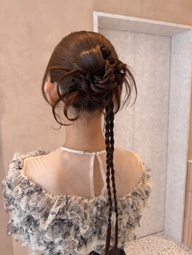 オン キャナルシティ博多前店(on) 【中里恵梨】参列ヘア/パーティヘア/ヘアセット/カチモリヘア