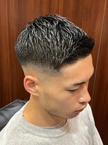 プレミアムバーバー 原宿店(PREMIUM BARBER produce by HIRO GINZA)&nbsp;フェード×ショートスタイル