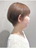 コンパクトなマッシュショート