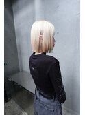 ハイトーンボブ/タッセルボブ/切りっぱなしボブ