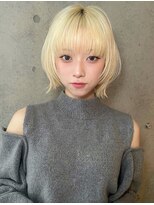 ボンドストーリー 那覇おもろまち店(Bond Story)&nbsp;レイヤーボブ×ハイトーン
