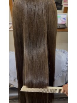 プレザントヘアラボ(PLEASANT hair labo)の写真/最高のうるツヤ　髪質改善×超音波トリートメント×プラチナトリートメント