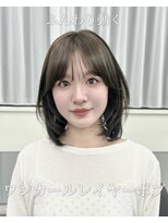 フォルテ 天神大名(FORTE)&nbsp;韓国風レイヤーカット/レイヤーウルフ/ハッシュカット/顔周り