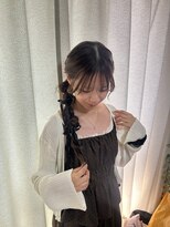 ルッツ(Lutz. hair design)&nbsp;編み込みアレンジ