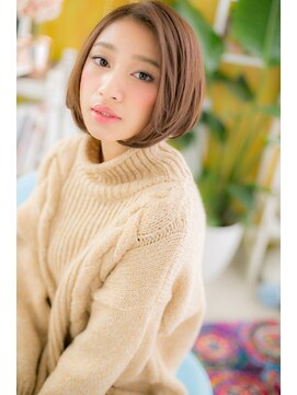 ミック 日暮里店(miq) 凛と引き締まった、《美人顔》ボブ