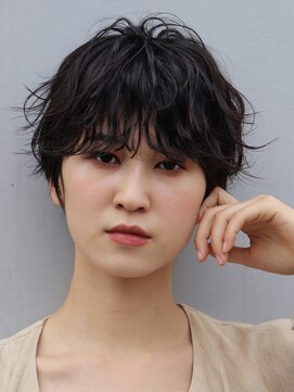 キューズ クラブ(cuz KLUB) 【cuzKLUB】カジュアルショート×ブルーバイオレット