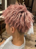 ヘアーアンドリラックス 十日市場店(hair & relax y-21) コーラルピンク