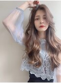once 韓国風大人可愛いシアーベージュ イルミナカラー  by.加藤