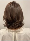 外ハネミディ