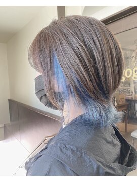 アゴーグ(agog) ウルフカット　インナーカラー　miyuki