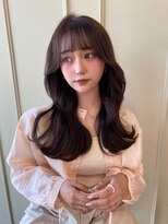 大人可愛いくびれバング