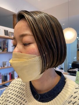 コル(Cor) ボブ×繊細ハイライト