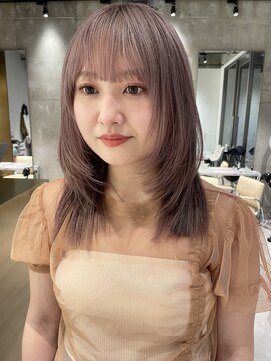 ヨーク(yoke) 【yoke×HINAKO】ホワイトピンクベージュ/ホワイトピンク