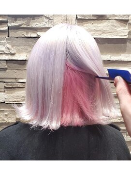 フェイブ(Fave) ホワイト×ピンクのインナーデザイン