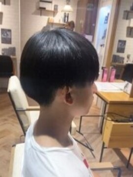 ヘアーショップ エヌアンドエー 越谷店(hair shop N&A) メンズマッシュショート×ストレート
