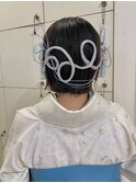 卒業式袴ヘアセット
