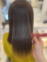 シャルム バイ アローズ 久留米店(CHARM BY AROSE)&nbsp;ココアブラウン×テラコッタ大人可愛いミニボブ20代30代40代