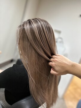 ラフ 難波店(LAFF) #黒髪#ボブルフ#ネビージュ#小顔#ワンレン