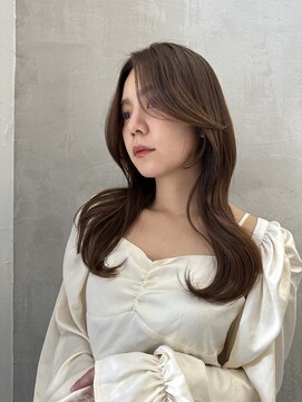 ロンド パルティール 大宮(Lond partir) 韓国レイヤースタイル×チョコレートブラウンカラー