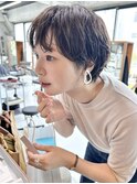 ナチュラルショートパーマ【福岡 デジタルパーマ 髪質改善】