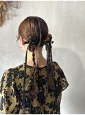 ツインスタイル×リボン