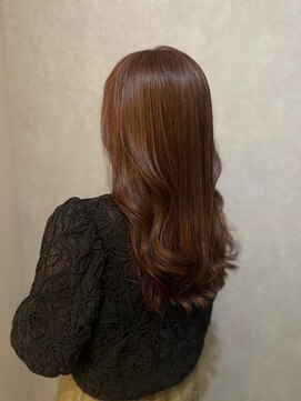 ウィスプ 赤羽店(wisp) 潤う秋の艶カラー 美肌診断カラーコテ巻きヘアアレンジ#1