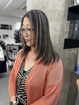 キング 高槻(K!ng) 縮毛矯正髪質改善ハイライトレイヤーカット高槻美容室エクステ