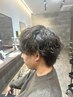 【普段と違う質感に！】カット＋波巻きパーマ（ツイスパも）￥12,870