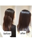 髪質改善/縮毛矯正/ストレート/ナチュラル/カラー/白髪染め