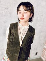 ペルソナ(PERSONA)&nbsp;【似合わせ】ウルフパーマ×ハイライト