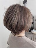 *After→Before*右スワイプ【白髪ぼかし/脱白髪染めハイライト】