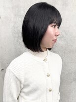 モリオ(morio)&nbsp;ナチュラルストレート内巻きワンレンボブ