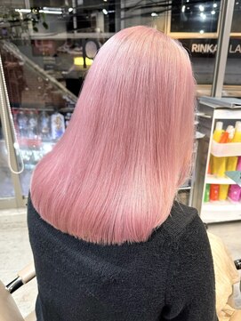 サンク 原宿 表参道(cinq) ★ハイトーンダブルカラーミルクティーグレージュピンクベージュ