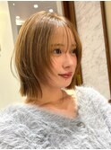 トレンドのレイヤーボブ/顔まわりレイヤー・大阪・梅田