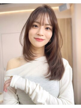 ウェイズトウキョウ 表参道(Ways TOKYO) 髪の毛が柔らかく見えるマロンベージュ