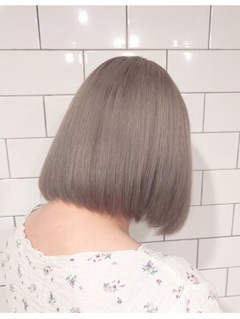 ブルー(BLUE) 《Blue・鈴木》＃ブリーチあり＃ベージュ