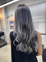 ステラ(stella) バレイヤージュ/エアタッチ/外国人風/ハイライト/グラデーション