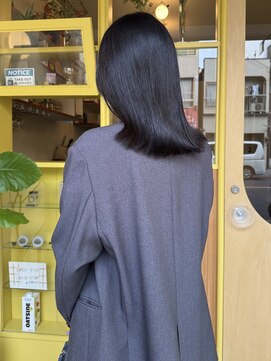 ヒントステーション(HINTSTATION) 〈浅草 半個室〉ブルーブラック×ミディアム