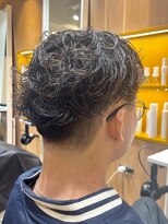 ルースト 渋谷店(ROOST)&nbsp;[間違いないスタイル]ブラウン×スパイラルパーマ