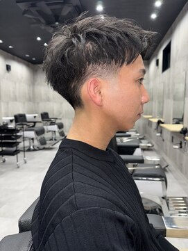 ザスーツブラザーズ 名古屋 金山店(THE SUITS BROTHERS) MEN'SHAIRウルフカルマパーマメンズショートイージーパーマ