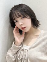 ロンド レグリーズ 立川(Lond leglise)&nbsp;オリーブグレー/ボブ/顔周り/小顔/レイヤー/髪質改善/縮毛矯正