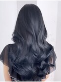韓国ヘアロング顔周りレイヤーウルフレイヤー_ba571421
