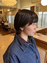 ベイコレクト(BAY COLLECT) 耳かけショート/ショートボブ/ショート/黒髪