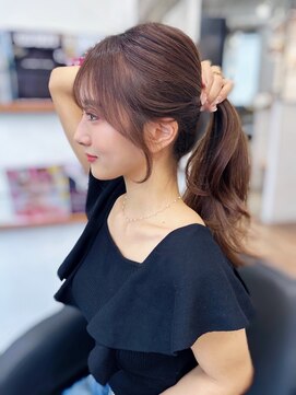 マインバイアフロートギンザ(MYNE by AFLOAT GINZA) 小顔みせおくれ毛カット