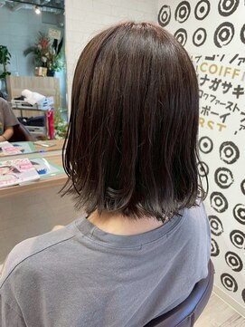 コワファーストナガサキシャンプーボーイ(COIFF1RST NAGASAKI SHAMPOO BOY) 今っぽくて可愛い10代20代ショートボブ／長崎