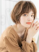 メルア バイ エイト つくば研究学園(Meluah by 8)&nbsp;研究学園/髪質改善/細めハイライト!ふんわりレイヤーボブパーマc