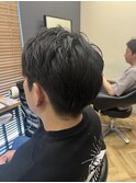 波巻きツイストスパイラル/リバースセンターパート/鎌取