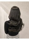 暗めのマットカラー×韓国風巻き