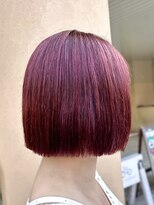 コハク(COHAQ BEAUTY AND RESORT)&nbsp;夏の大人カラー・スッキリボブ